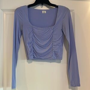 Aritzia Wilfred Lydia cropped long sleeve